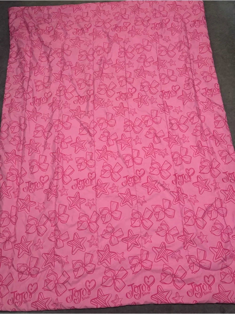 JoJo Siwa Twin Bedding Comforter + Sheet Reversible Nickelodeon